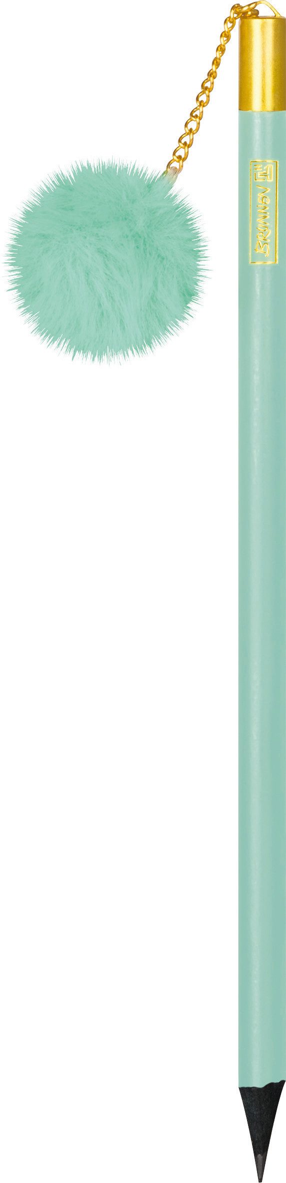 BRUNNEN Bleistift Bleistift m. Bommel mint