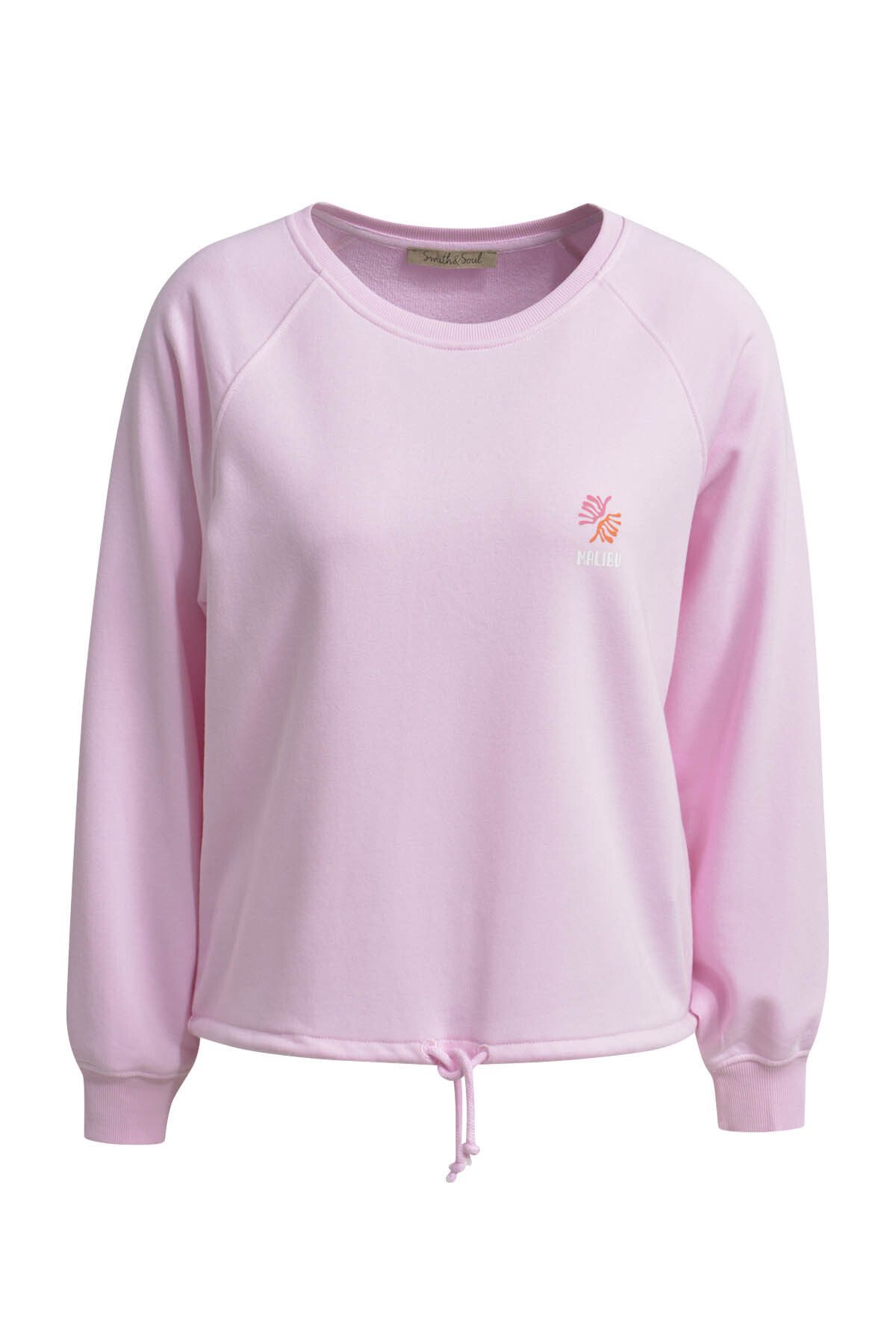 Smith & Soul Sweater, mit Bindeband im Saum günstig online kaufen