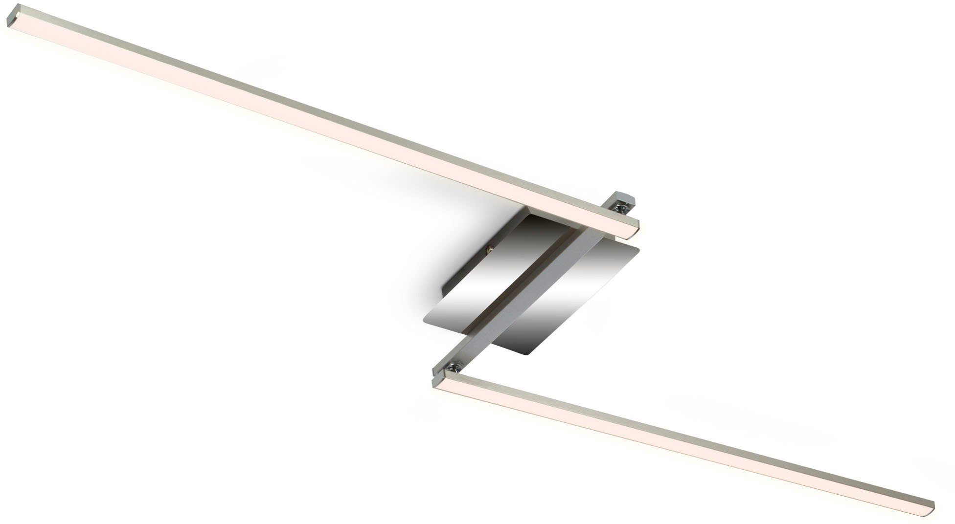 Briloner Leuchten Deckenleuchte Deckenleuchte STAFF, LED Deckenleuchte 2-fl günstig online kaufen