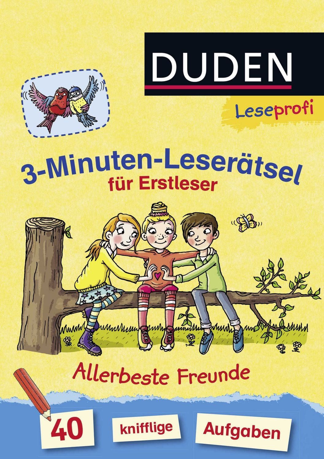 Duden Leseprofi – 3-Minuten-Leserätsel für Erstleser: Allerbeste Freun / Susanna Moll
