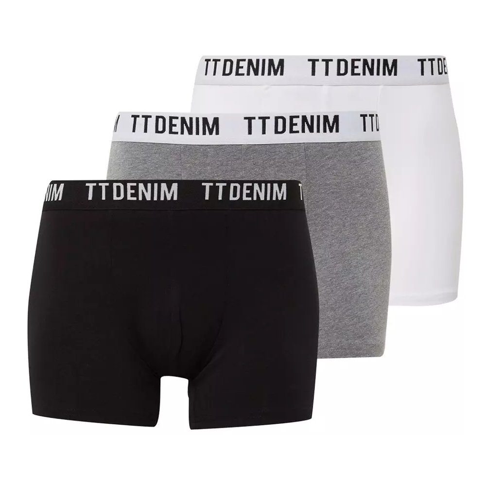 Boxershorts Herren Hipster mit Stretch, 3 Stück