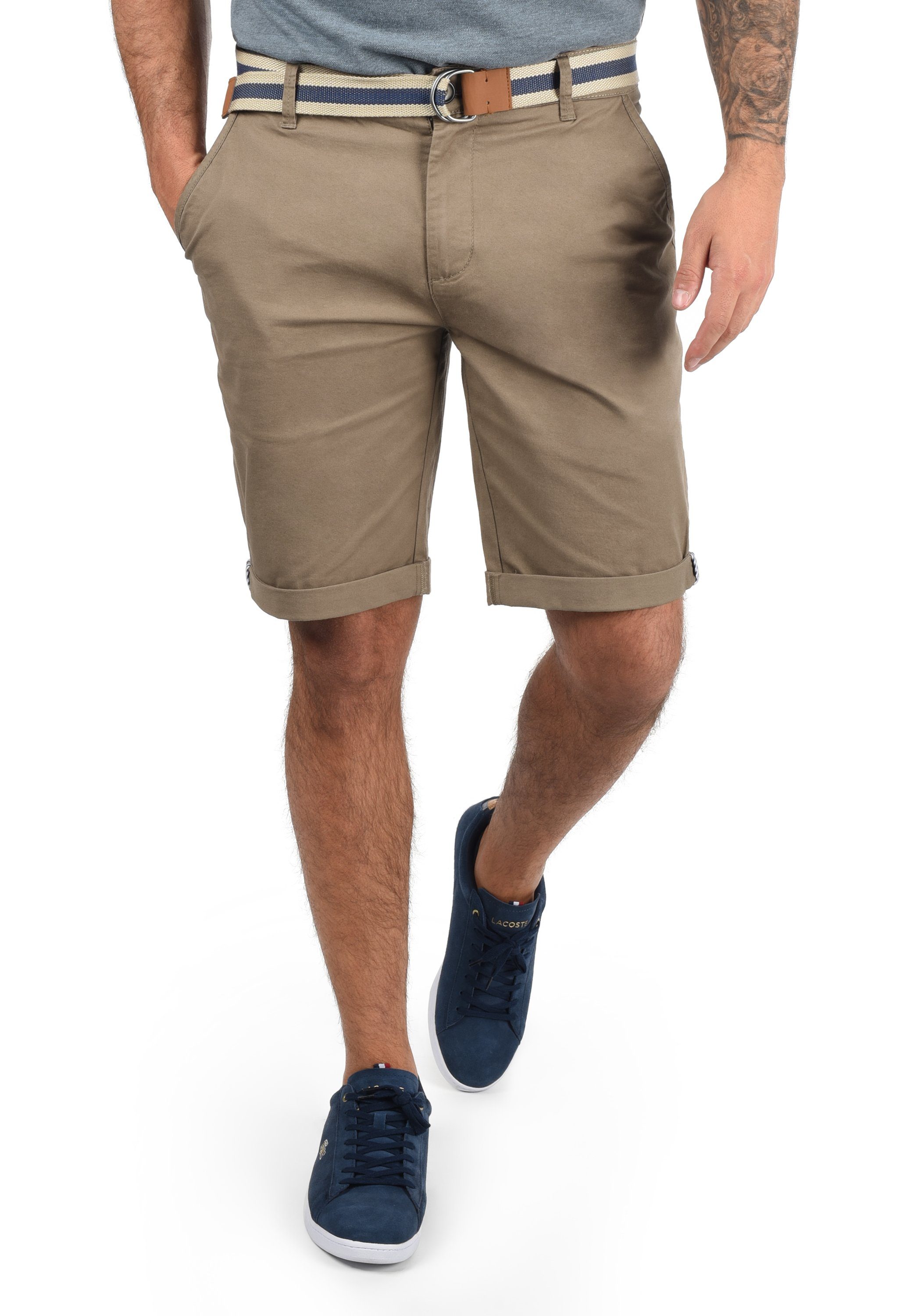 !Solid Chinoshorts SDMonty kurze Hose mit Gürtel Dune (5409)