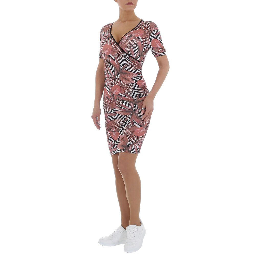 Ital-Design Sommerkleid Damen Freizeit Wickel Wickeloptik günstig online kaufen