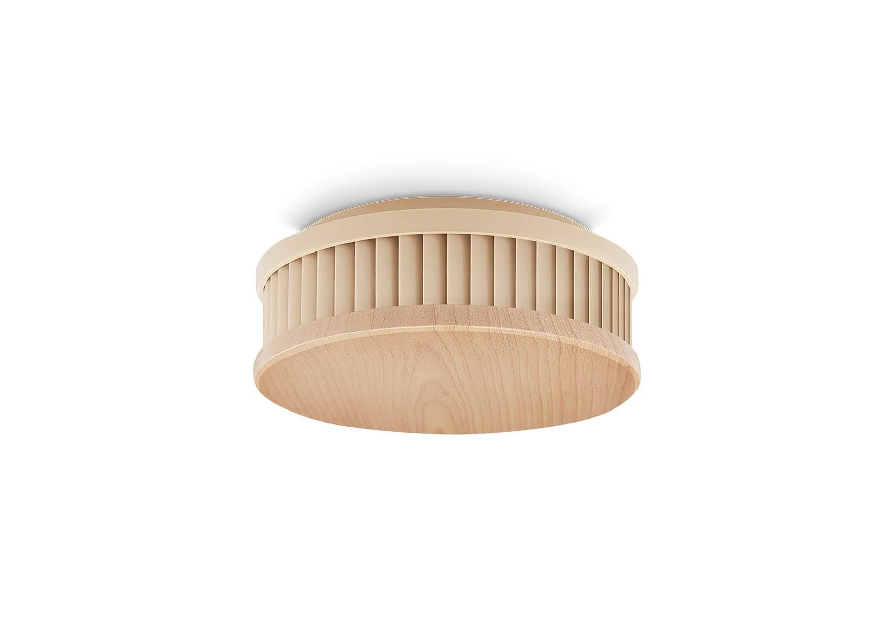 Pyrexx PX-1C Funk-Rauchwarnmelder Holzhell - 1er Set Rauchmelder