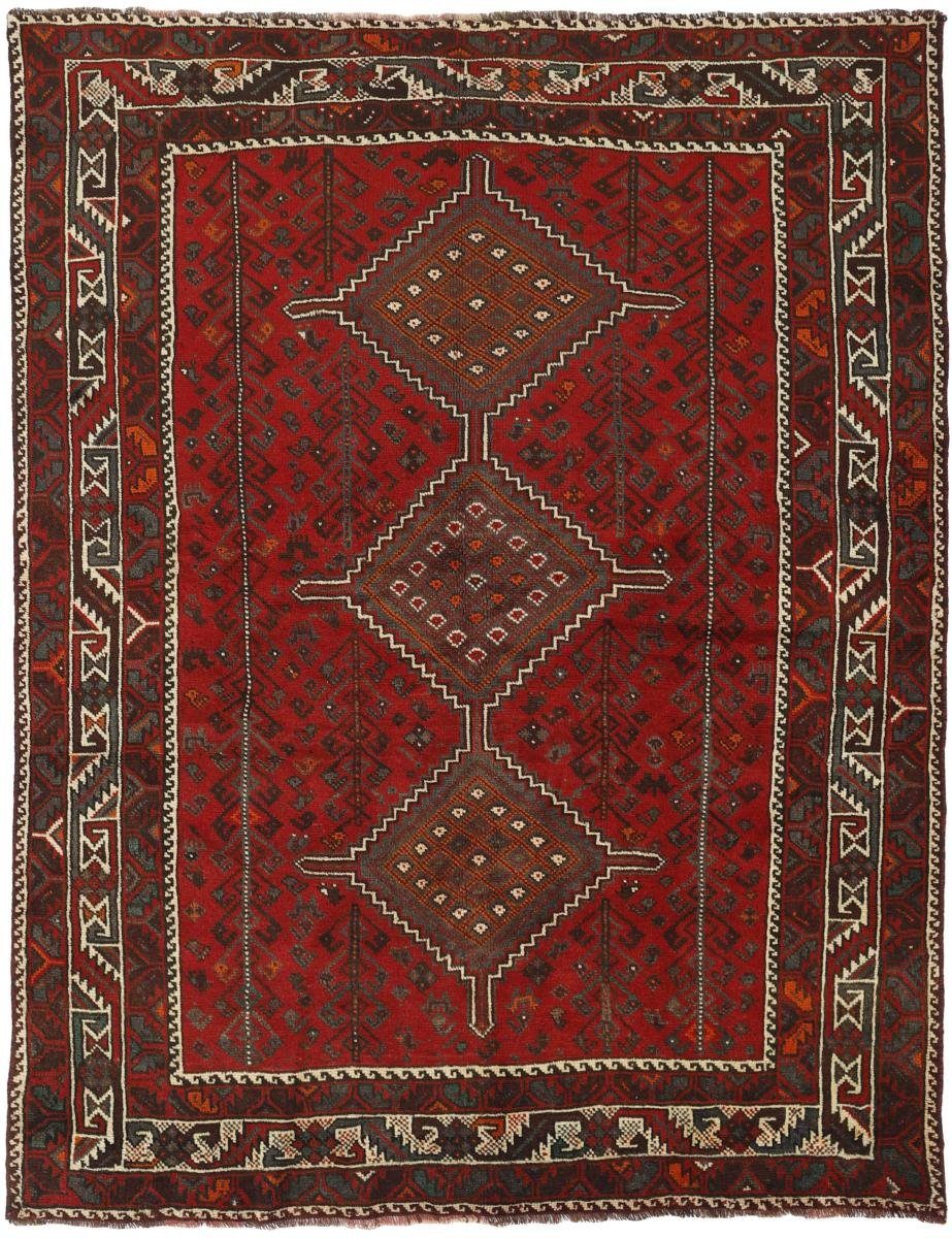 Shiraz / mm Perserteppich, Orientteppich Orientteppich Höhe: 10 rechteckig, Handgeknüpfter Trading, 158x207 Nain