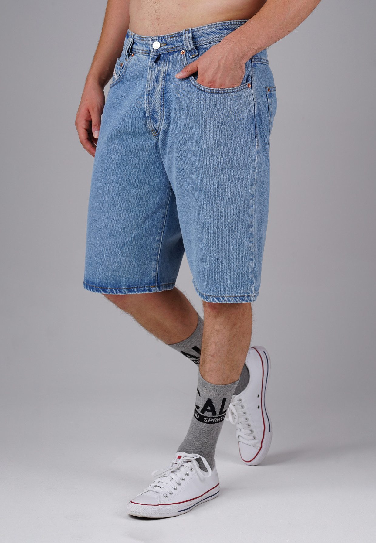 Jeansshorts Zicco 471 Alonso - Relaxed Fit Nordic Blue
