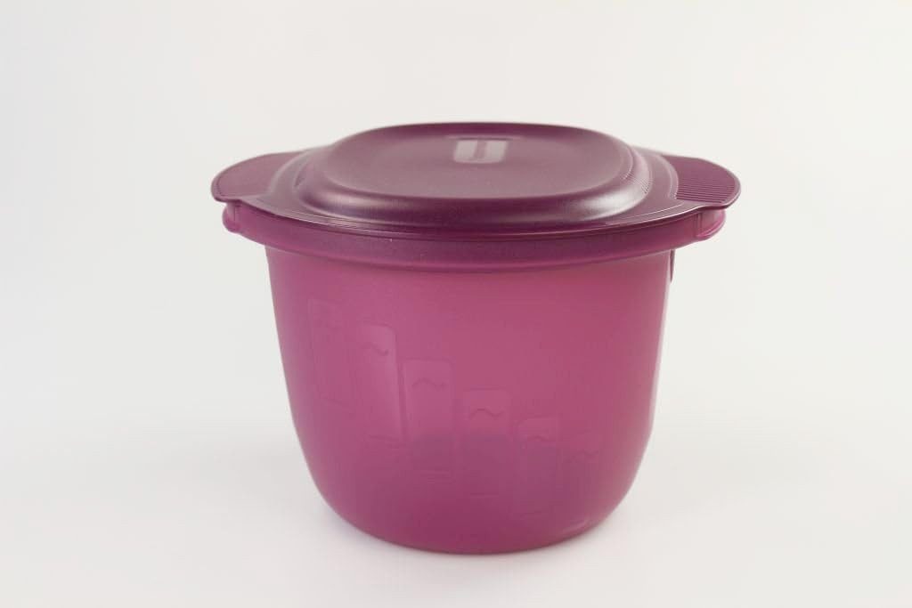 TUPPERWARE Mikrowellenteller TUPPERWARE Mikrowelle Pasta-Meister 3,0 L Lila rund