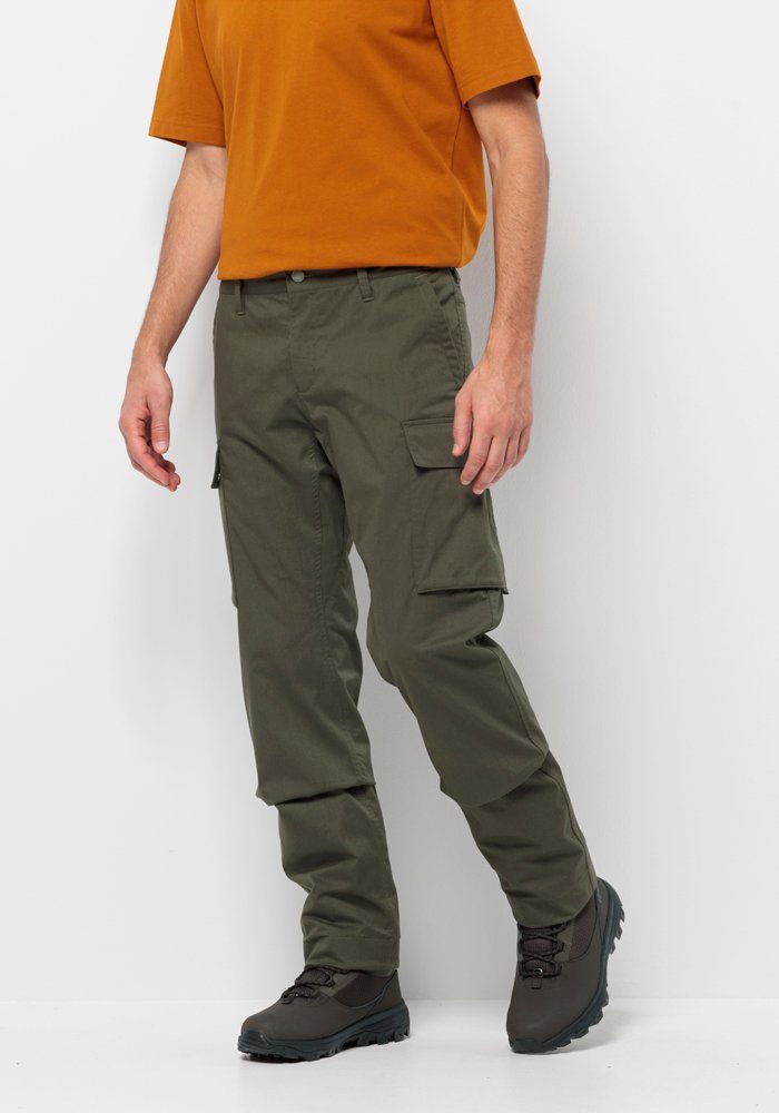 Jack Wolfskin ARCTIC ROAD island-moss CARGO Outdoorhose M