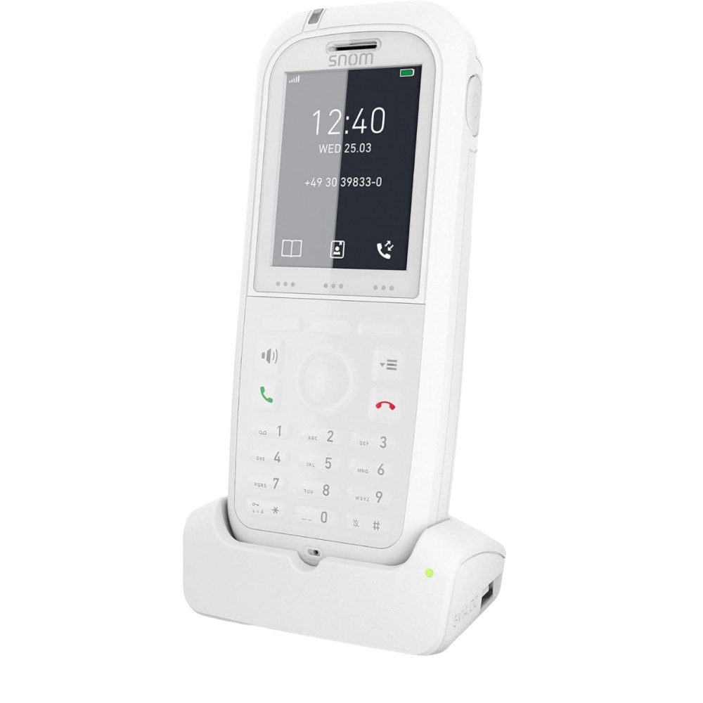 Snom M90 - analoges Telefon - weiß DECT-Telefon