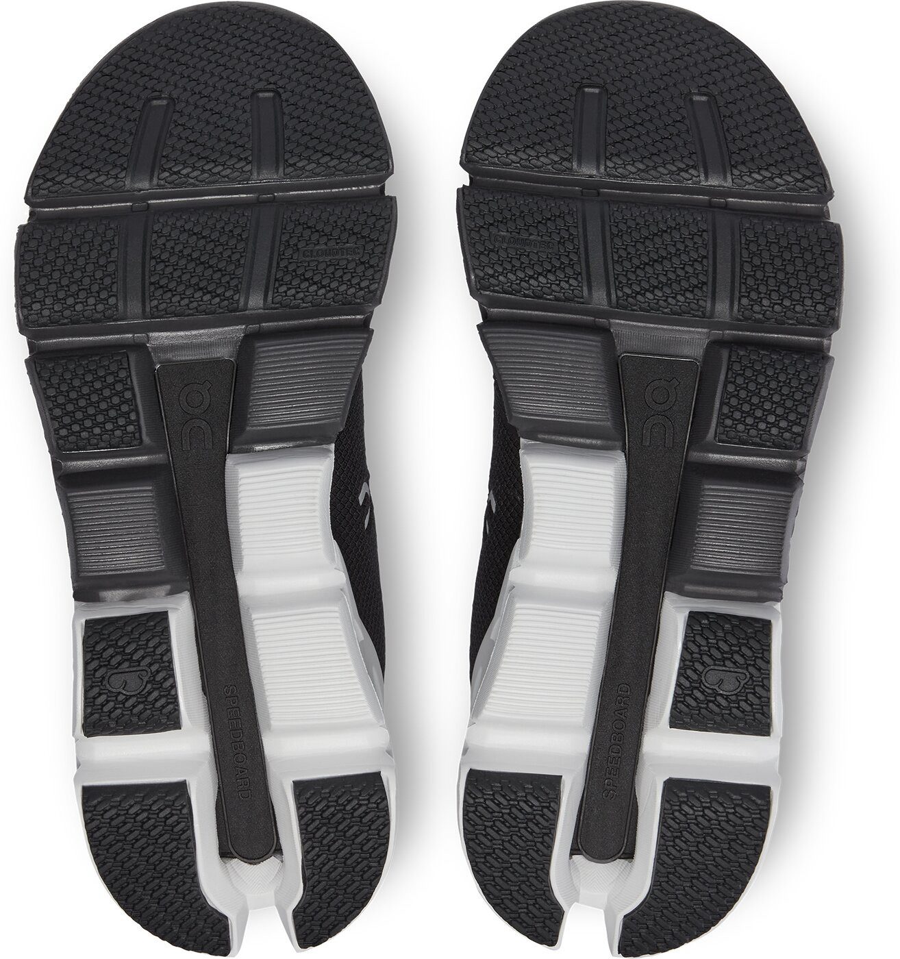 ON RUNNING Cloudflyer 4 BLACK / WHITE Laufschuh