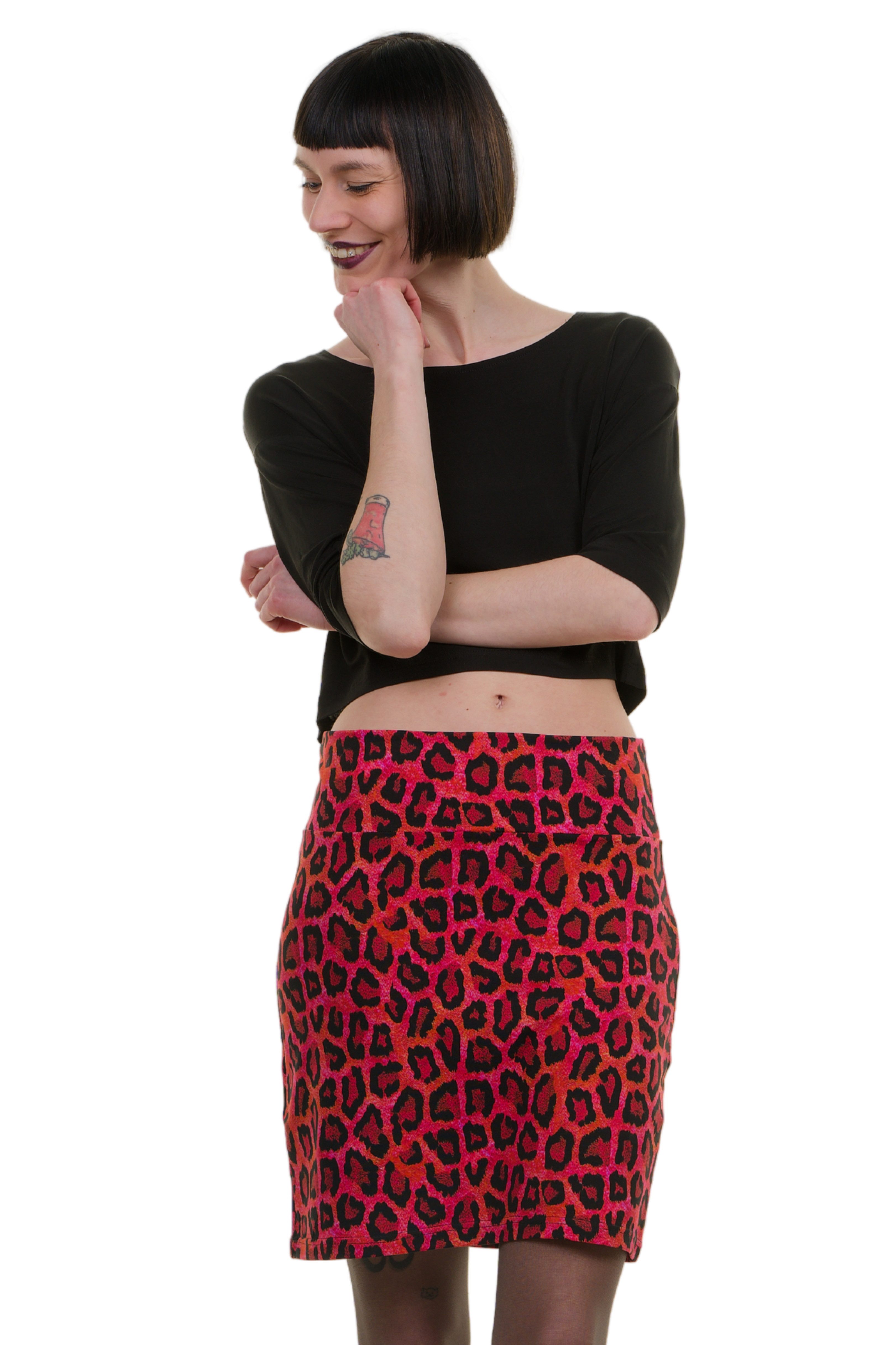 Leggins Love Minirock Minirock Sommerrock Mini günstig online kaufen