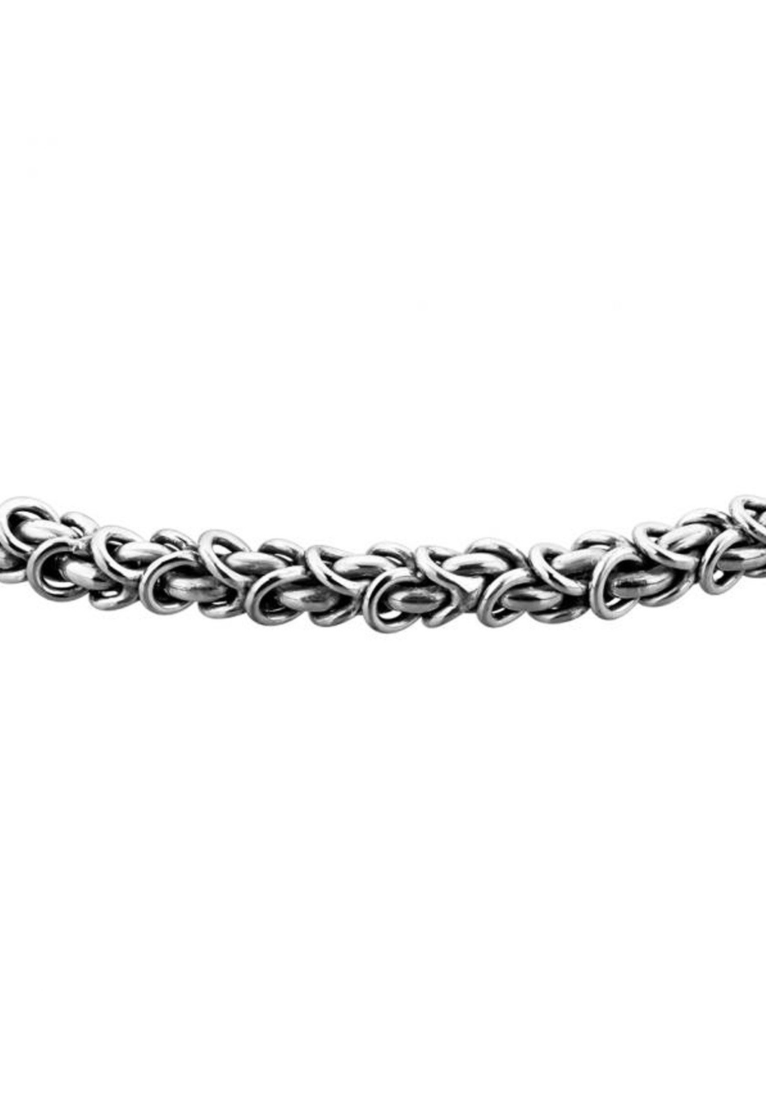 Kuzzoi Silberkette Herrenschmuck Gliederkette Oxidiert 925 Silber – Bild 3 von 5
