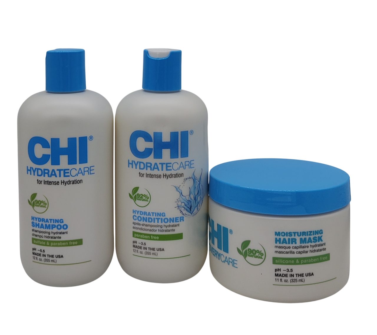 Haarpflege-Set HydrateCare Set Shampoo + Conditioner + Moisturizing Hair Mask