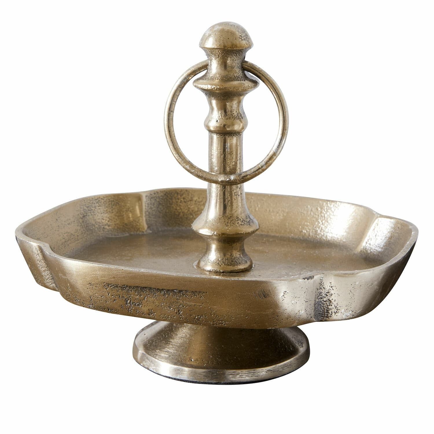 Mirabeau Etagere Etagere Frinesto antikchampagner, Aluminiumguss