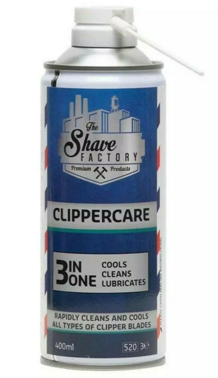 The Shave Factory Haarschneider The Shave Factory Clippercare 400ml Klingenspray