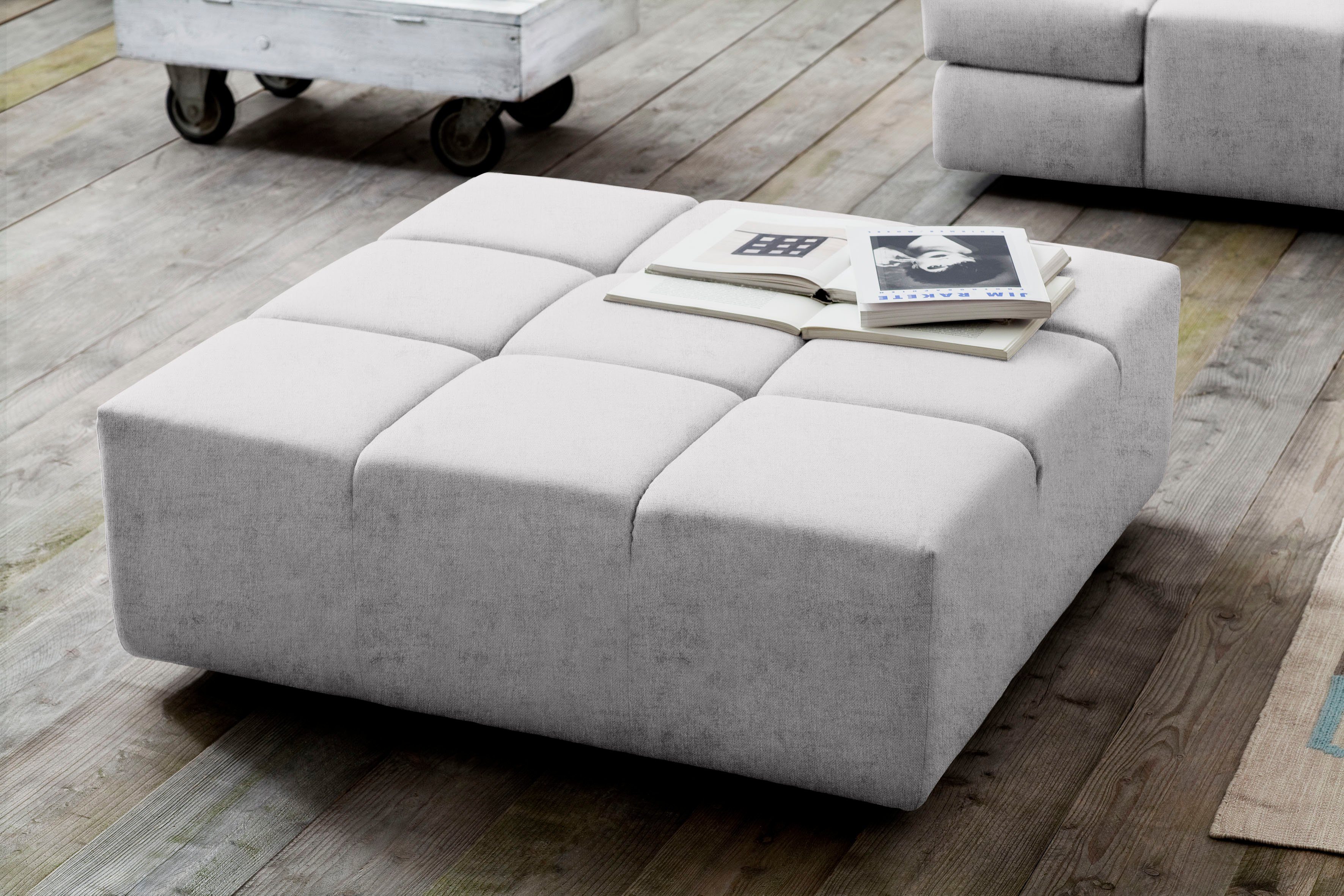 INOSIGN Polsterhocker Ancona, passend zur "Ancona"-Polsterserie, günstig online kaufen