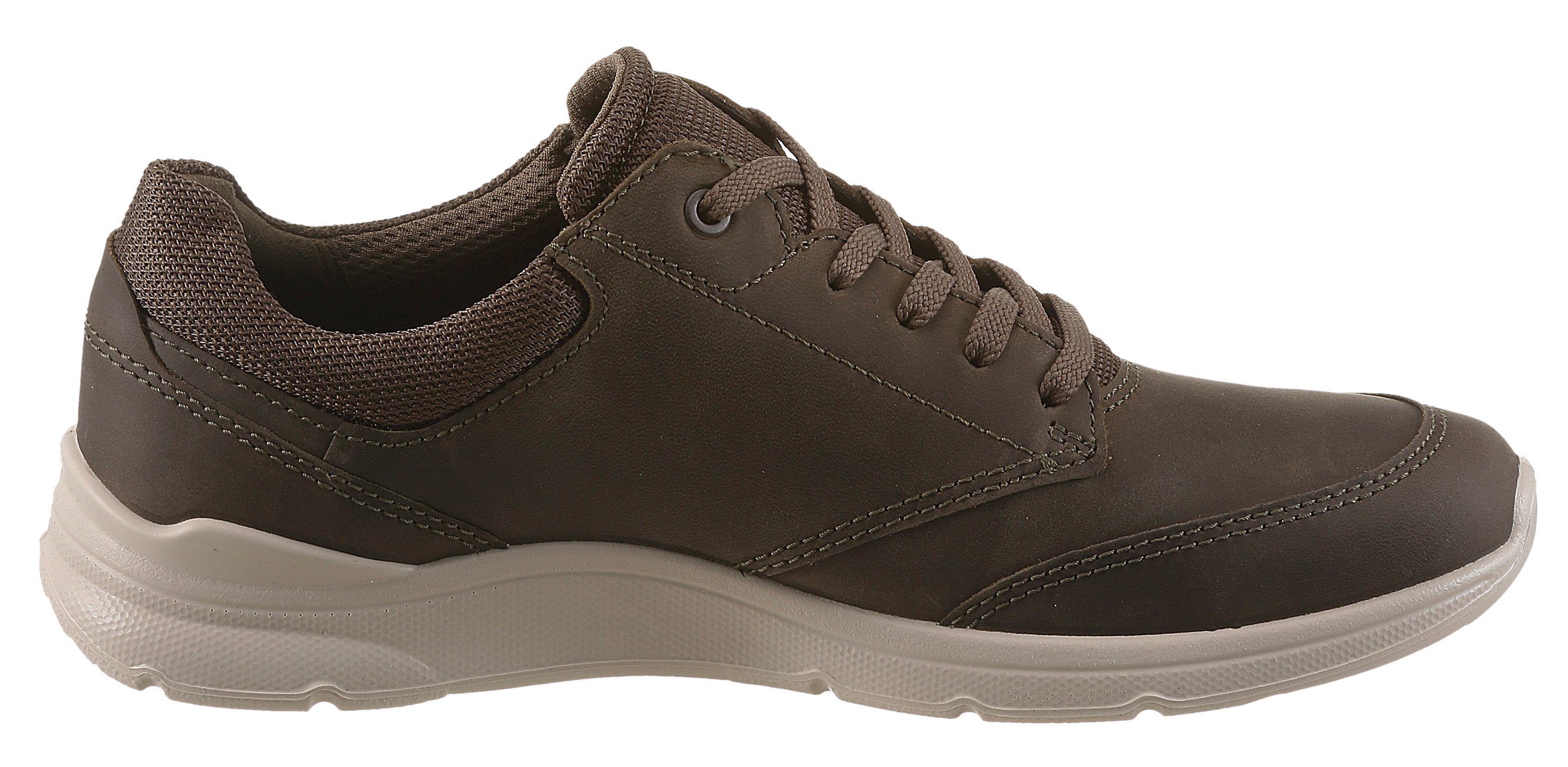Ecco IRVING Sneaker mit weißer Laufsohle, Freizeitschuh, Halbschuh, Schnürschuh