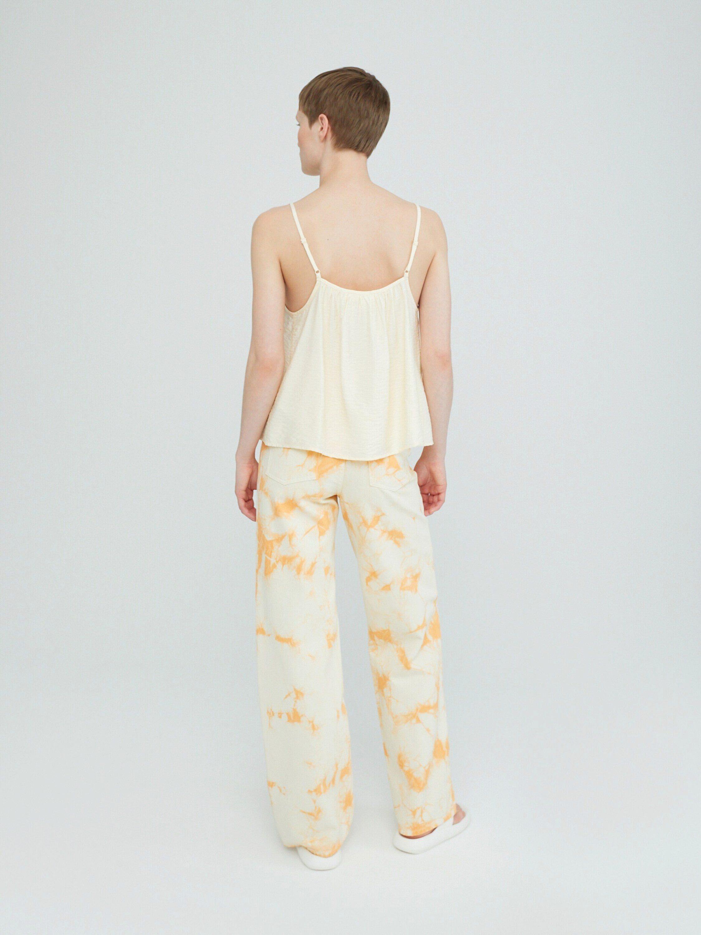 EDITED Weite Jeans Avery (1-tlg) Plain/ohne Details