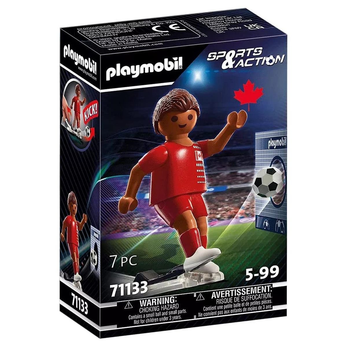 Playmobil® Actionfigur PLAYMOBIL® 71133 - Sports & Action - Spielfigur, Fuß günstig online kaufen