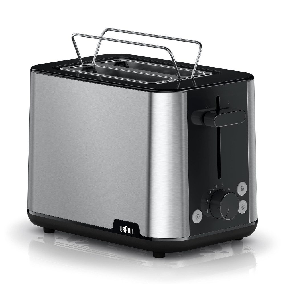 Braun Toaster BRAUN HT1510BK PurShine schwarz Toaster