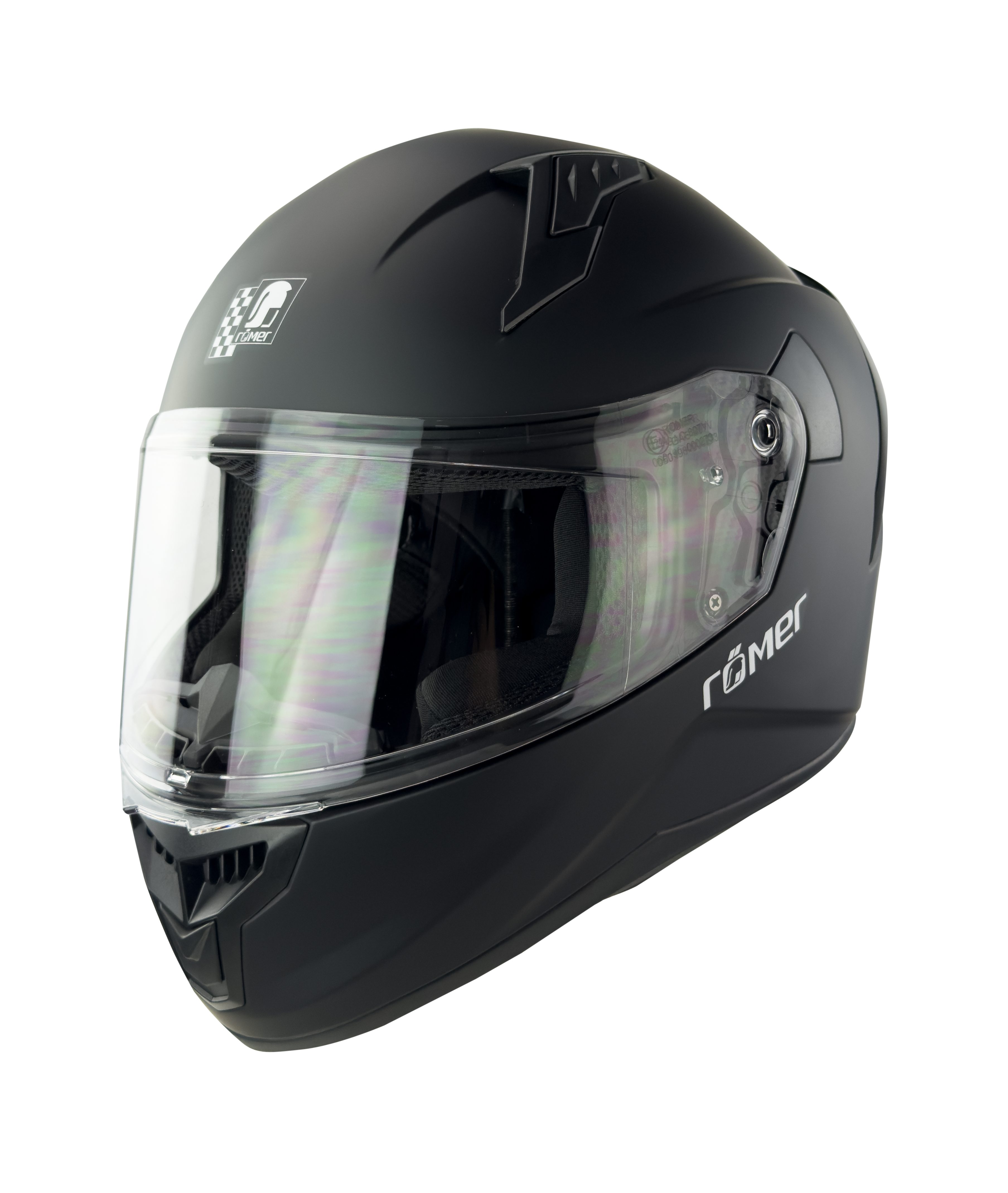 RÖMER HELME Motorradhelm RR202410 - Integralhelm mit Belüftungssystem in XS bis XXL