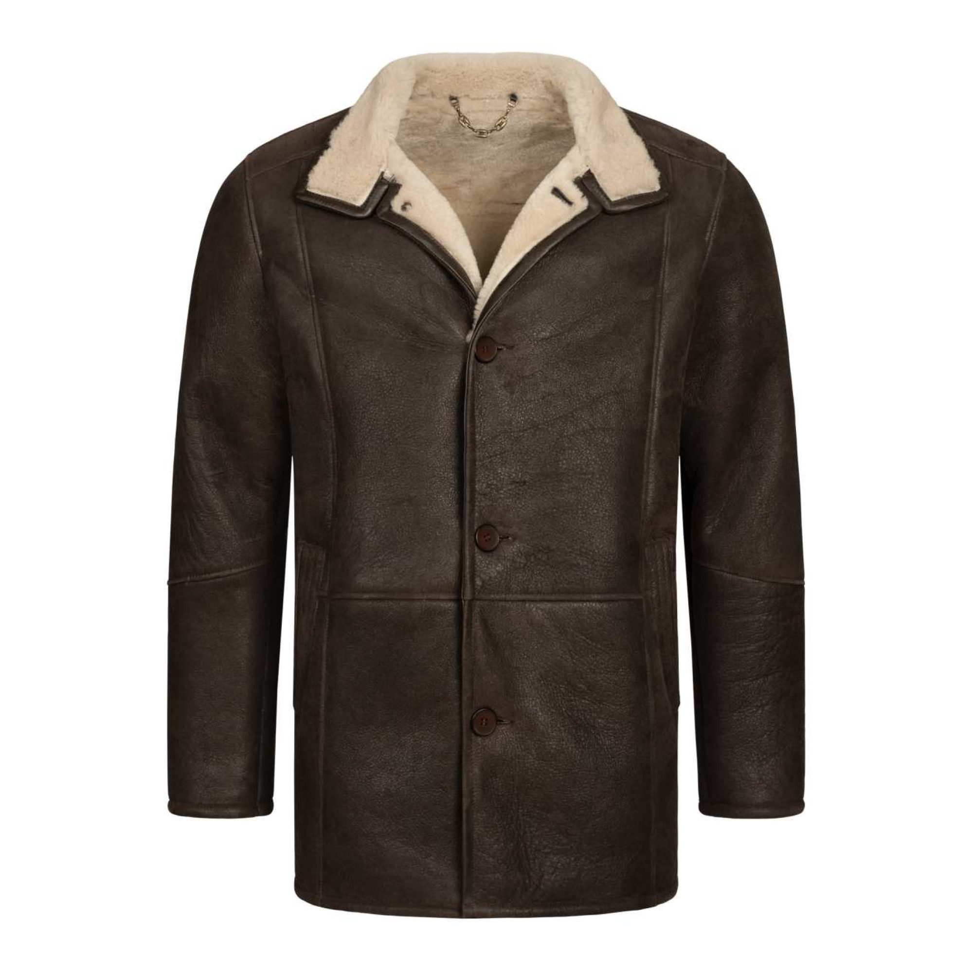 S&A Ledermoden Lederjacke Niko Aus echtem günstig online kaufen