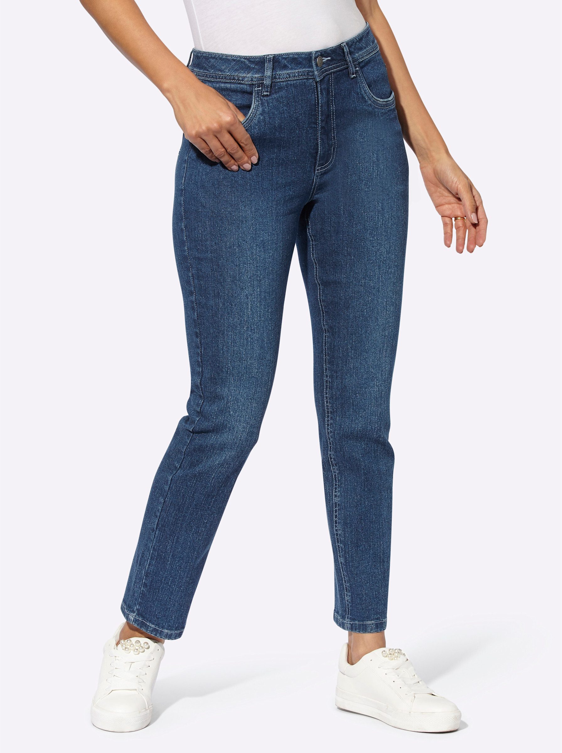 Inspirationen 5-Pocket-Jeans, (1 tlg.) günstig online kaufen