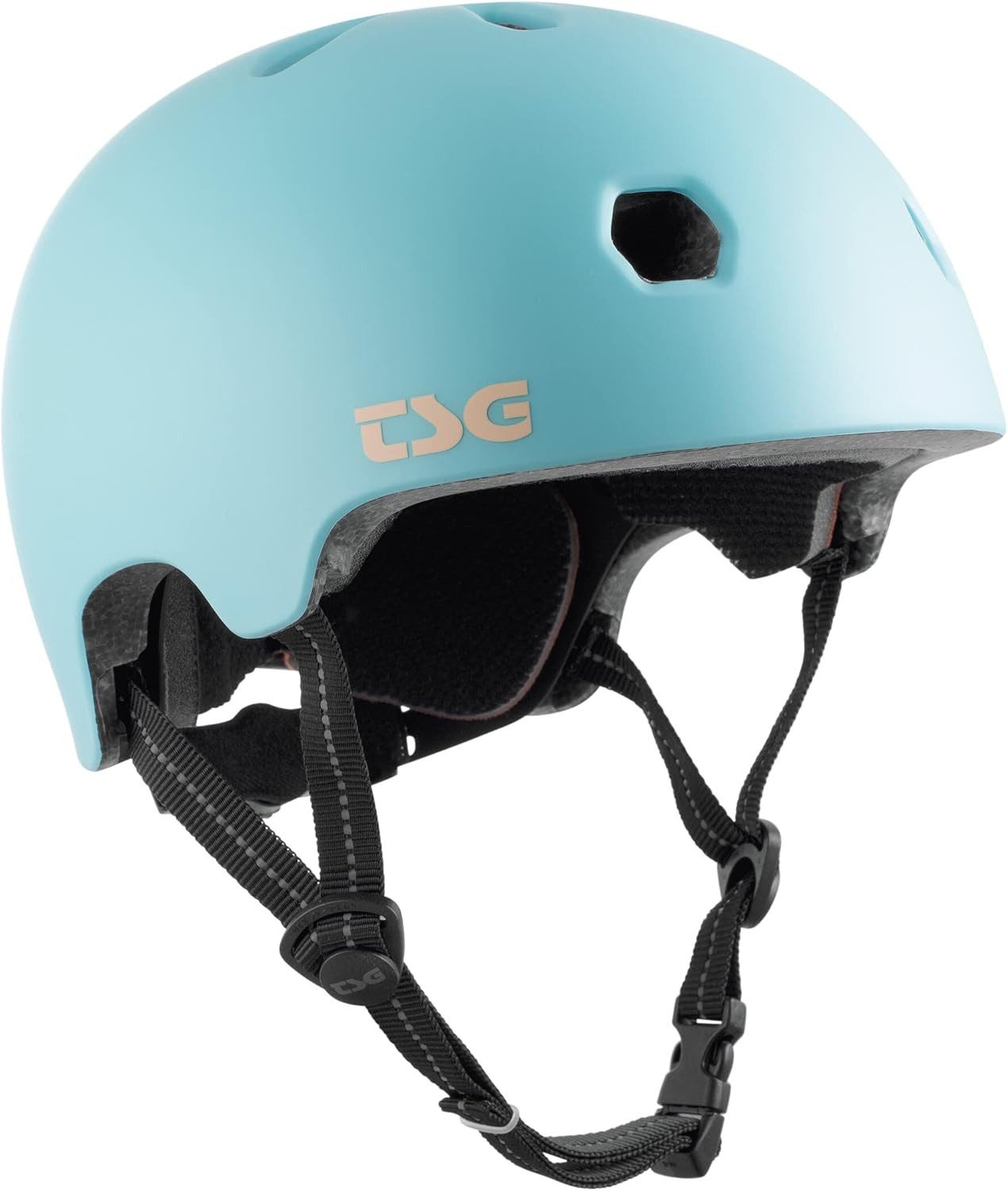 Protektoren-Set TSG Meta Helm Solid Color Satin blau Mint JXXS/JXS (48-51cm)