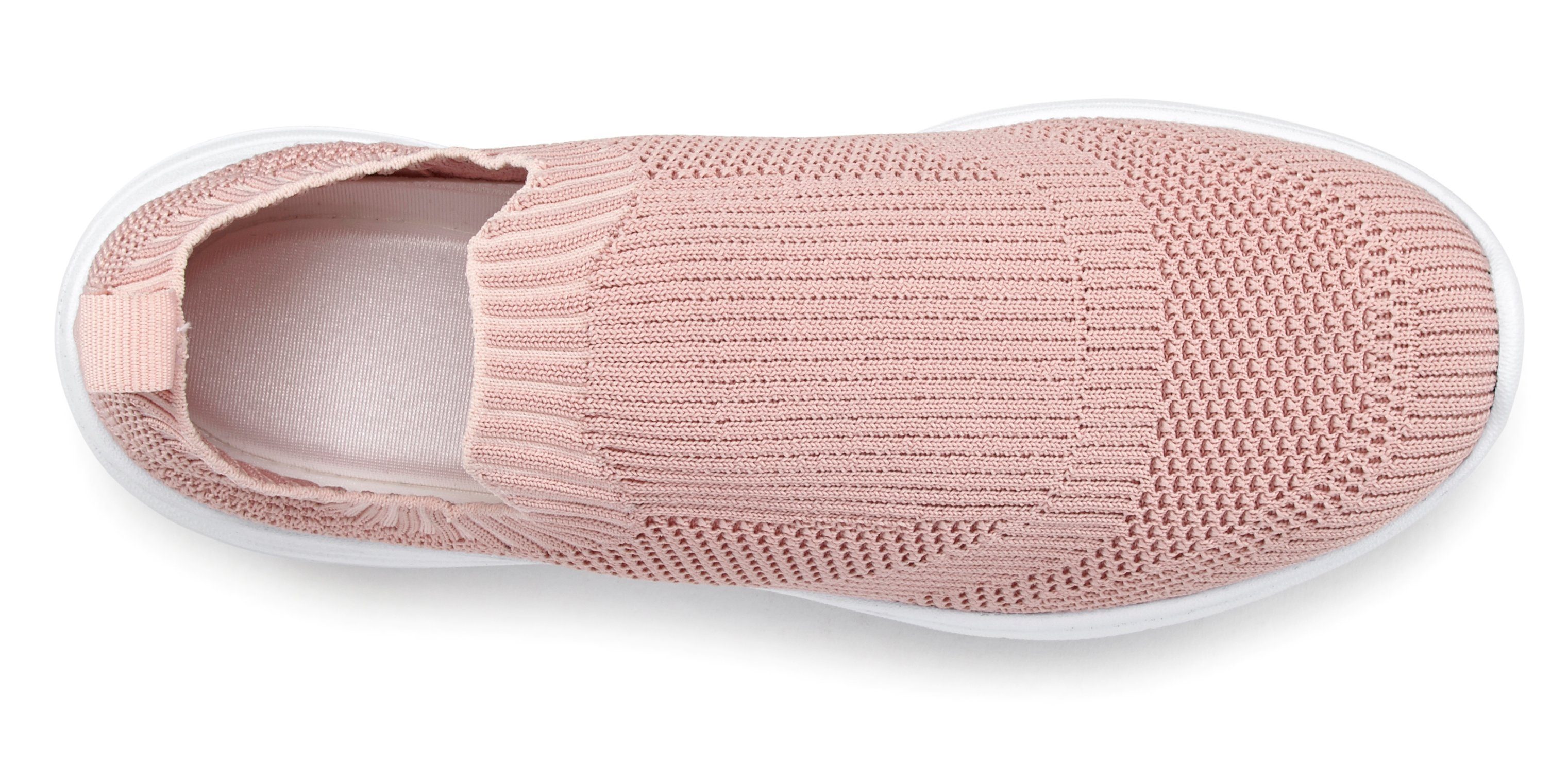 LASCANA Slip-On-Sneaker, Sneaker Slipper, Halbschuh ultraleicht und zum Reinschlüpfen VEGAN