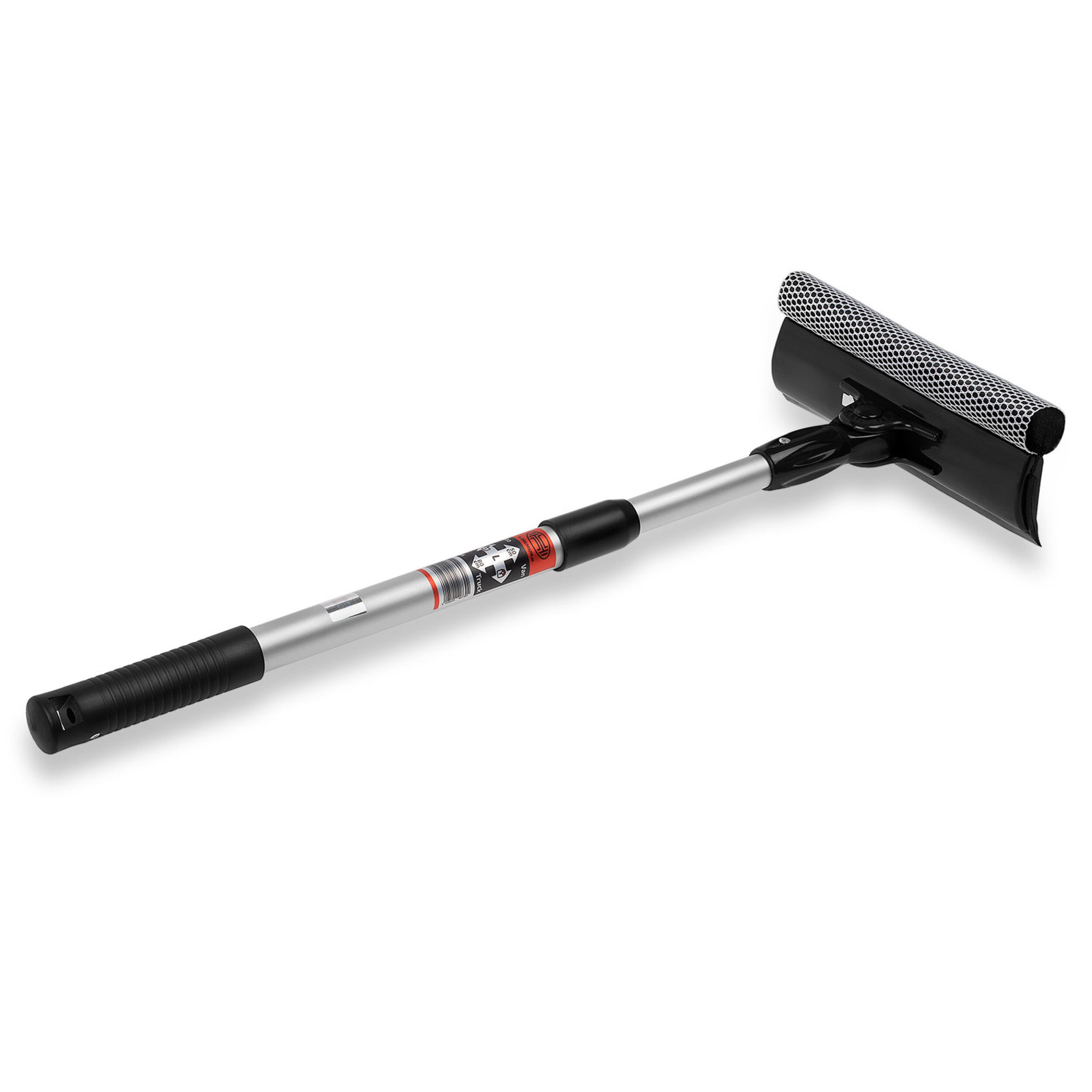 HEYNER Autowaschbürste Premium Scheibenreiniger Alu L 20x80 faltbar+Teleskop+Schwamm Auto, (Set, 1-tlg)