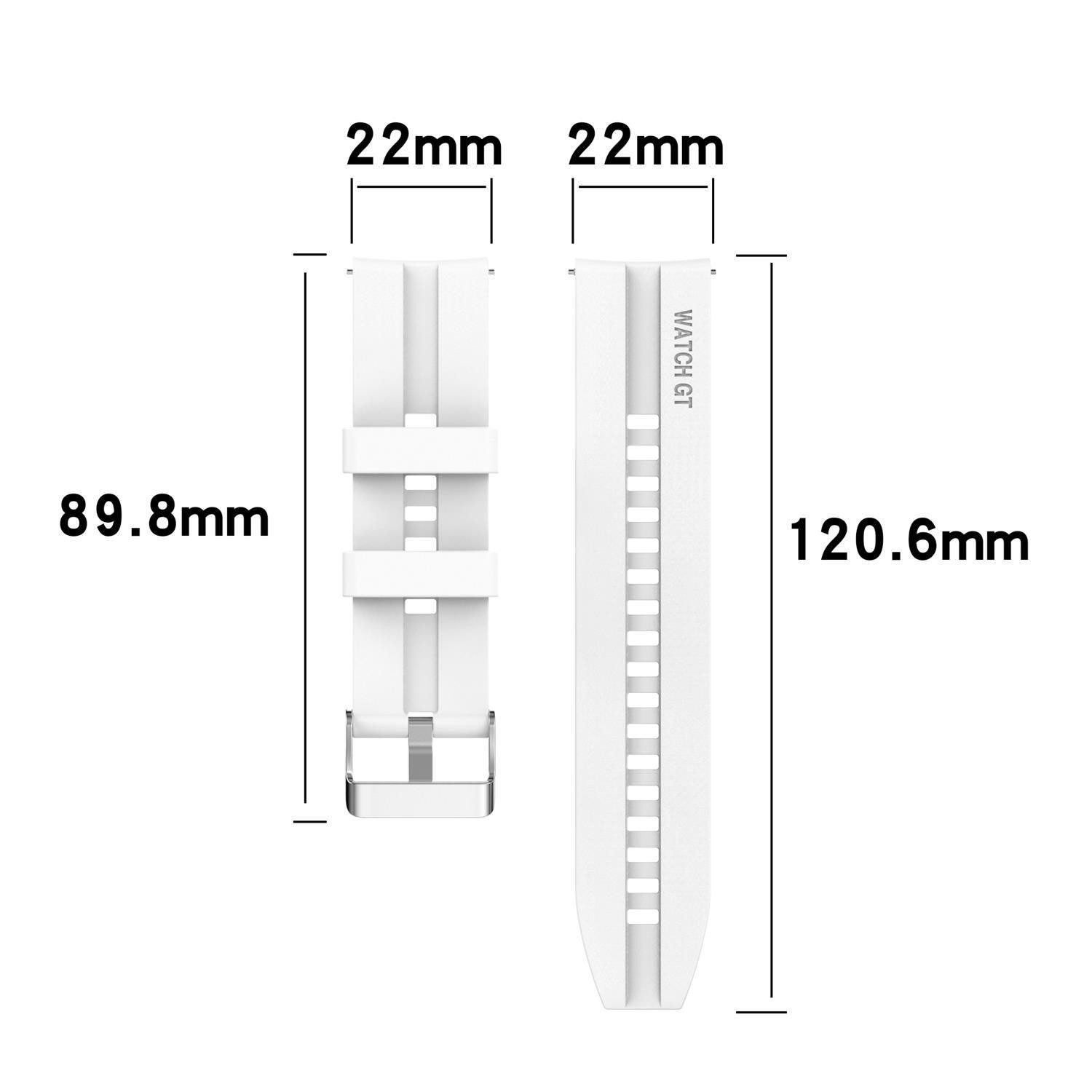 Cadorabo Smartwatch-Armband, Smartwatch Ersatzarmband - 22mm günstig online kaufen