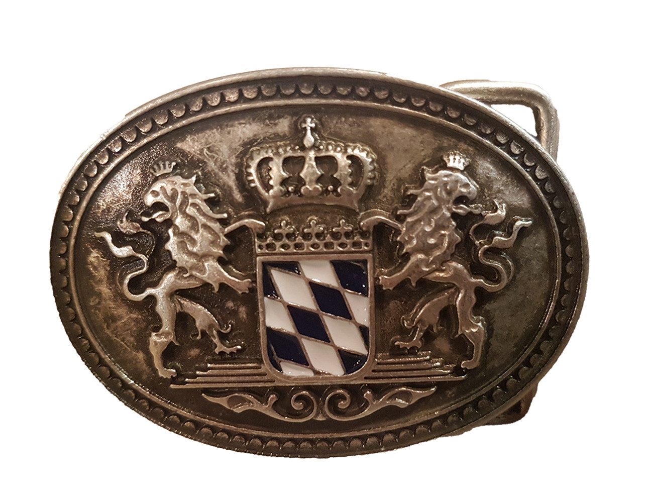 Pezzo D'oro Gürtelschnalle Koppelschnalle Bayerisches Wappen, günstig online kaufen
