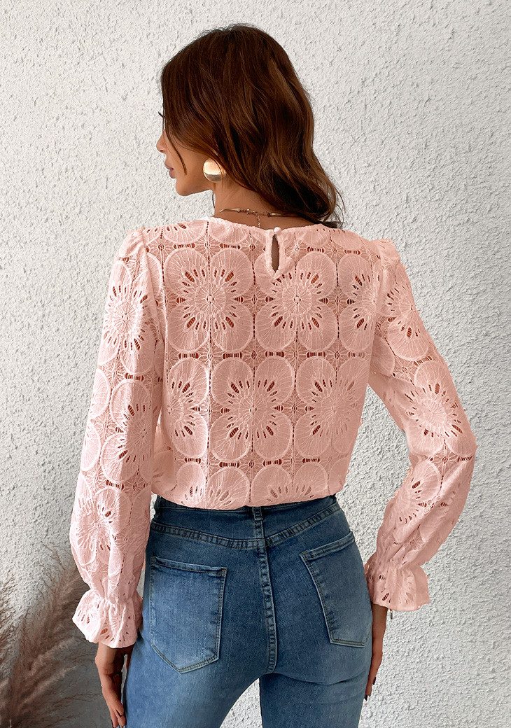 Cupshe Blusentop Romantisches Strick Top aus günstig online kaufen