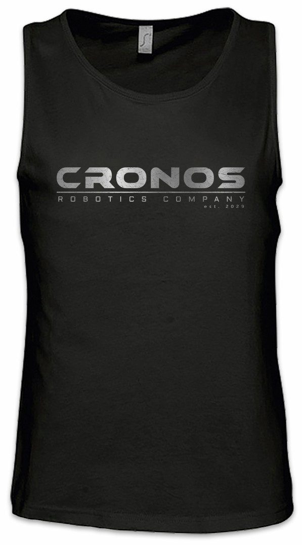 Tanktop Cronos Ärmelloses T-Shirt Better Logo Symbol Sign Than Us Roboter