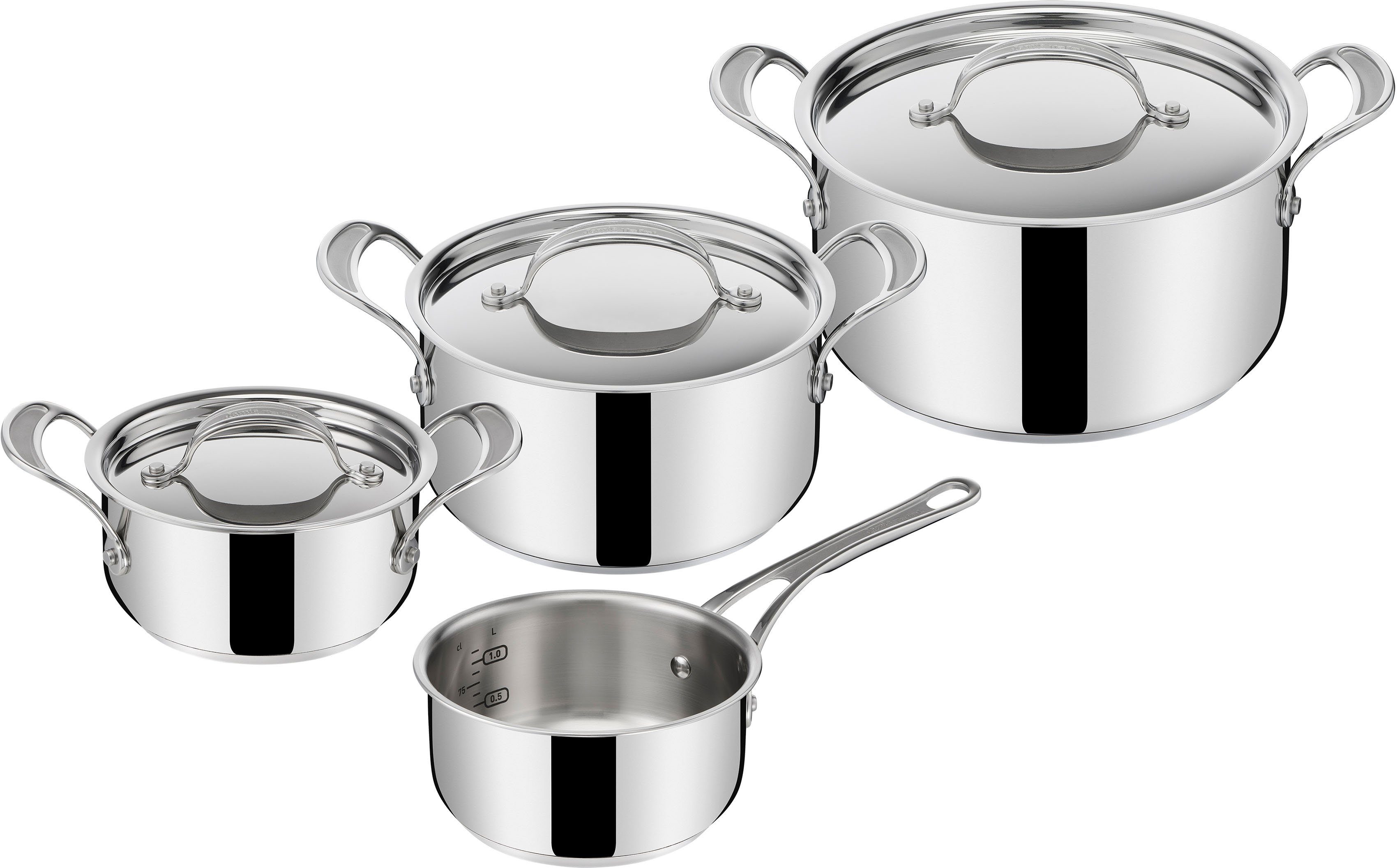 Topf-Set Jamie Oliver, Induktionstöpfe spülmaschinengeeignet