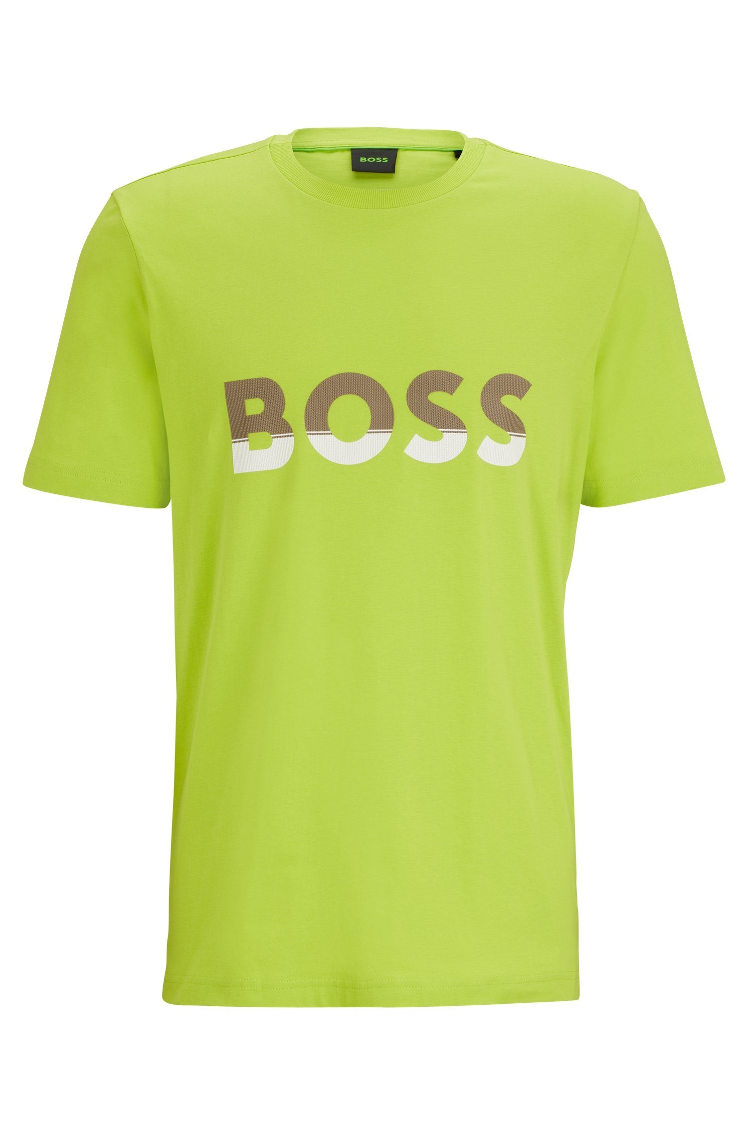BOSS Kurzarmshirt Tee 1 10231939 01 Bright Green