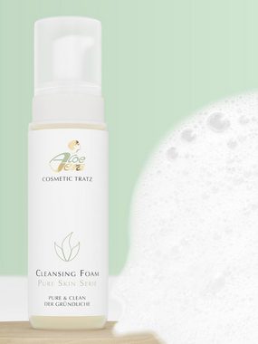 Aloe Vera Cosmetic Tratz Gesichts-Reinigungsschaum Cleansing Foam PURE SKIN, 1-tlg.