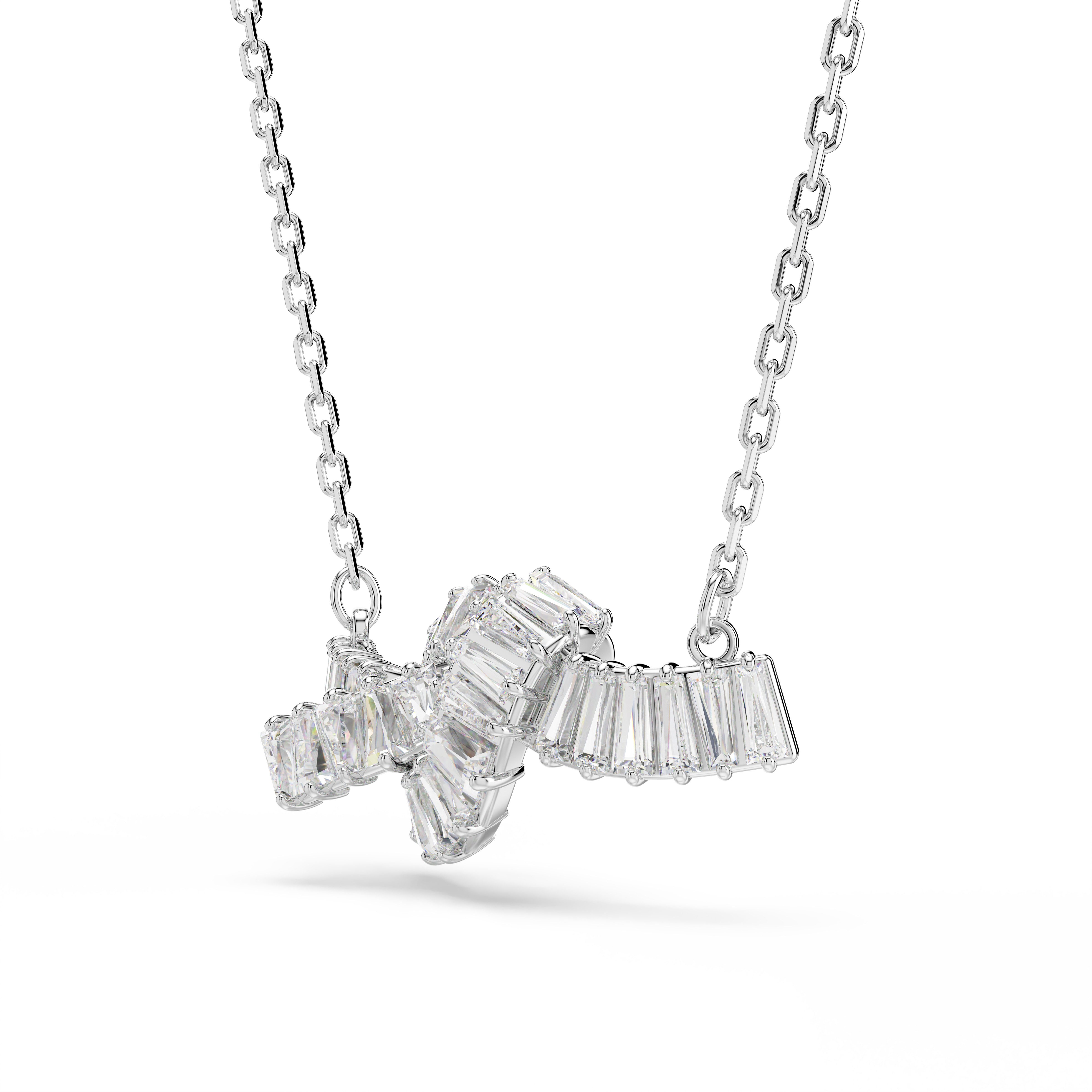 Swarovski Kette mit Anhänger Schmuck Geschenk Matrix Halskette, mit Swarovs günstig online kaufen