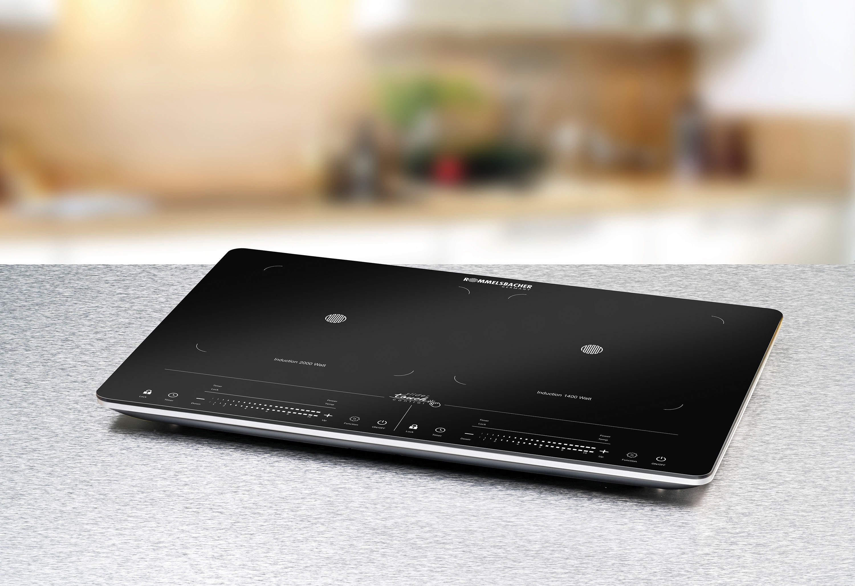 Rommelsbacher Doppel-Induktionskochplatte CT 3420/IN