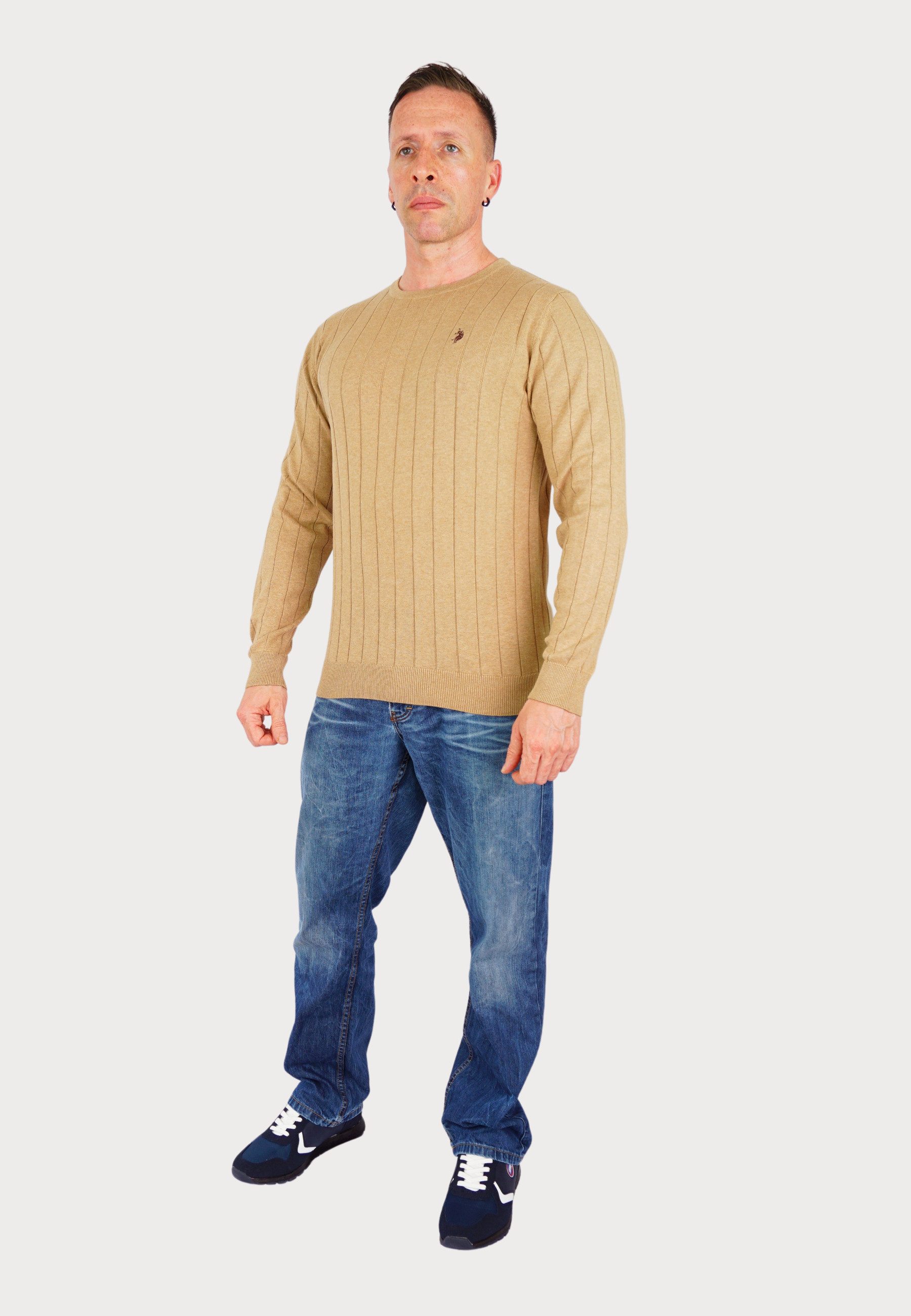 U.S. Polo Assn Strickpullover Strickpullover R-Neck günstig online kaufen