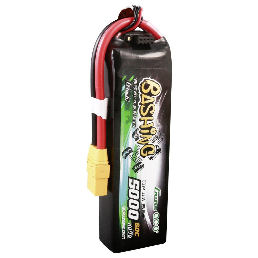 Gens ace Gens ace Modellbau-Akkupack (LiPo) 11.1 V 5000 mAh Softcase XT90 Akku 5000 mAh