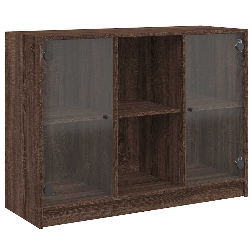 vidaXL Sideboard Sideboard Braun Eichen-Optik 102x37x75,5 günstig online kaufen