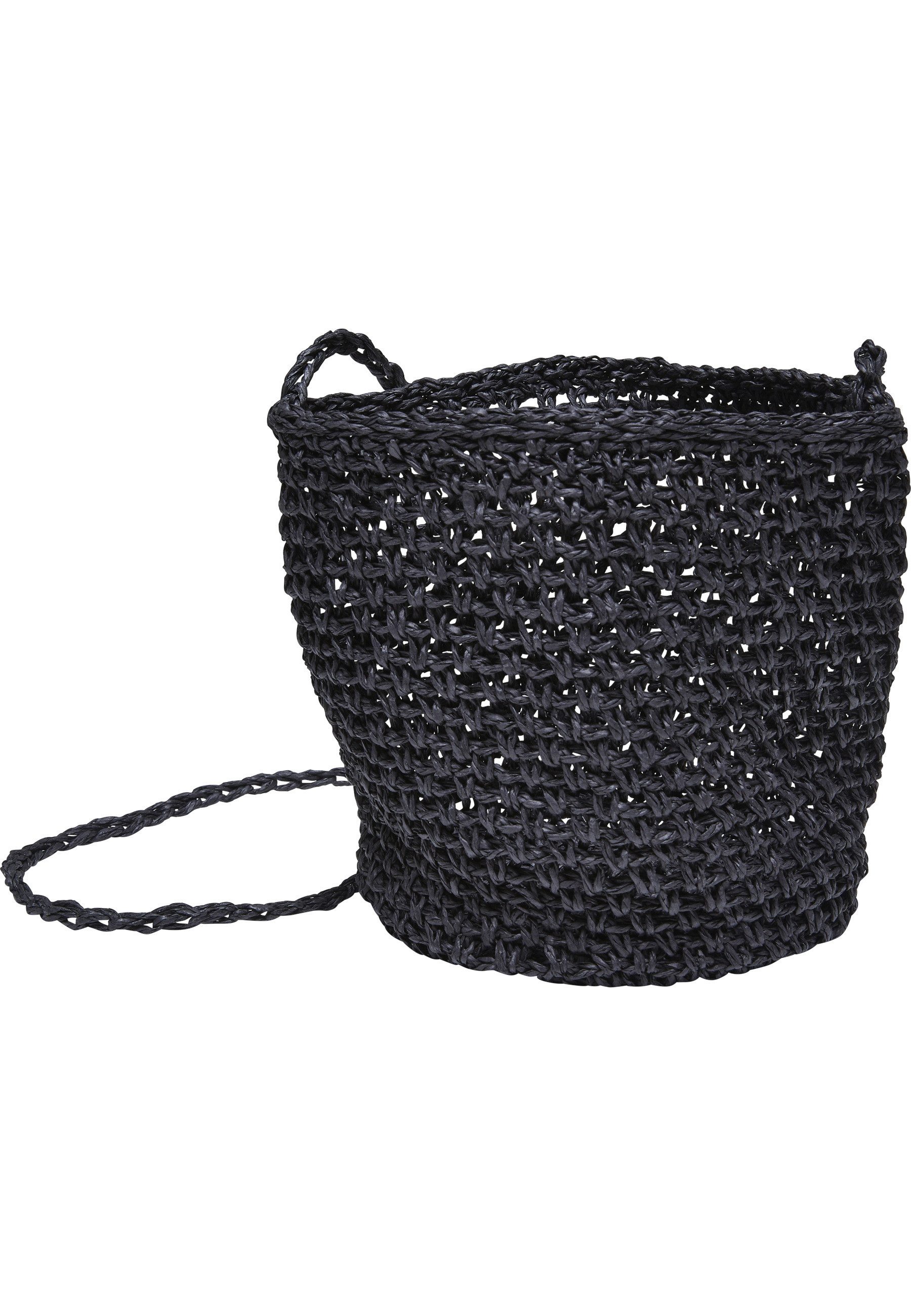 URBAN CLASSICS Bauchtasche Urban Classics Unisex Mini Nature Bast Crossbody Bag