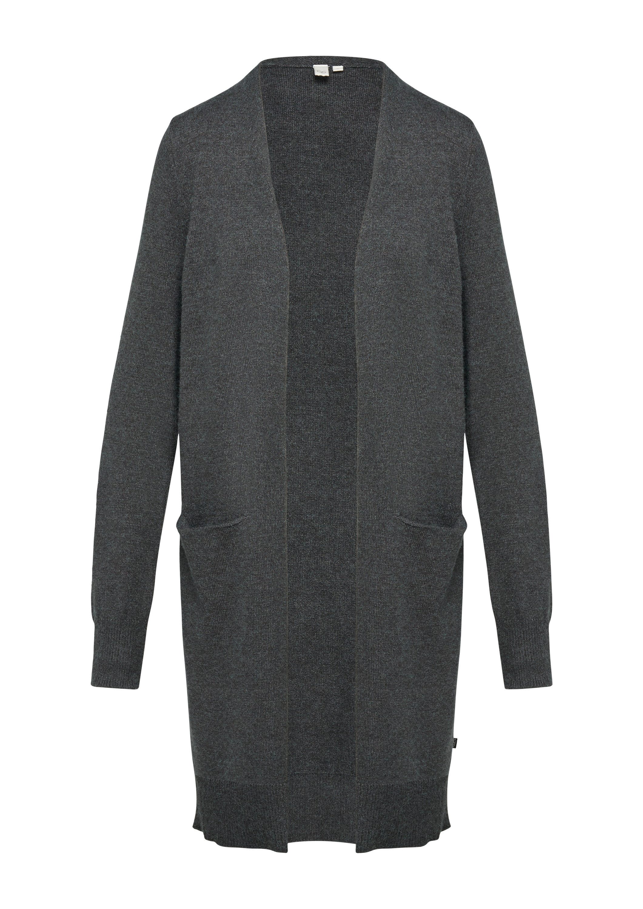 QS Cardigan Strickjacke Lange Strickjacke aus günstig online kaufen