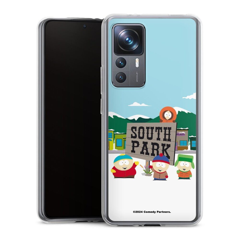 DeinDesign Handyhülle South Park Logo Offizielles Lizenzprodukt South Park Boys Logo, Xiaomi 12T 5G Silikon Hülle Bumper Case Handy Schutzhülle
