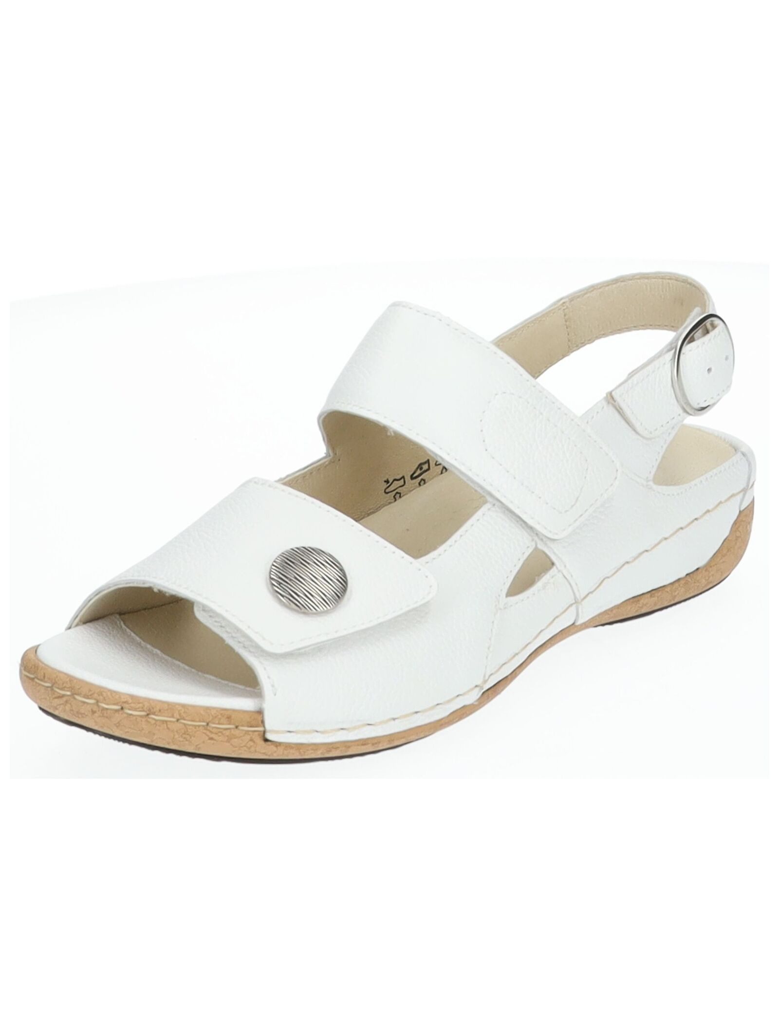 Sandalen Leder . Riemchensandalette