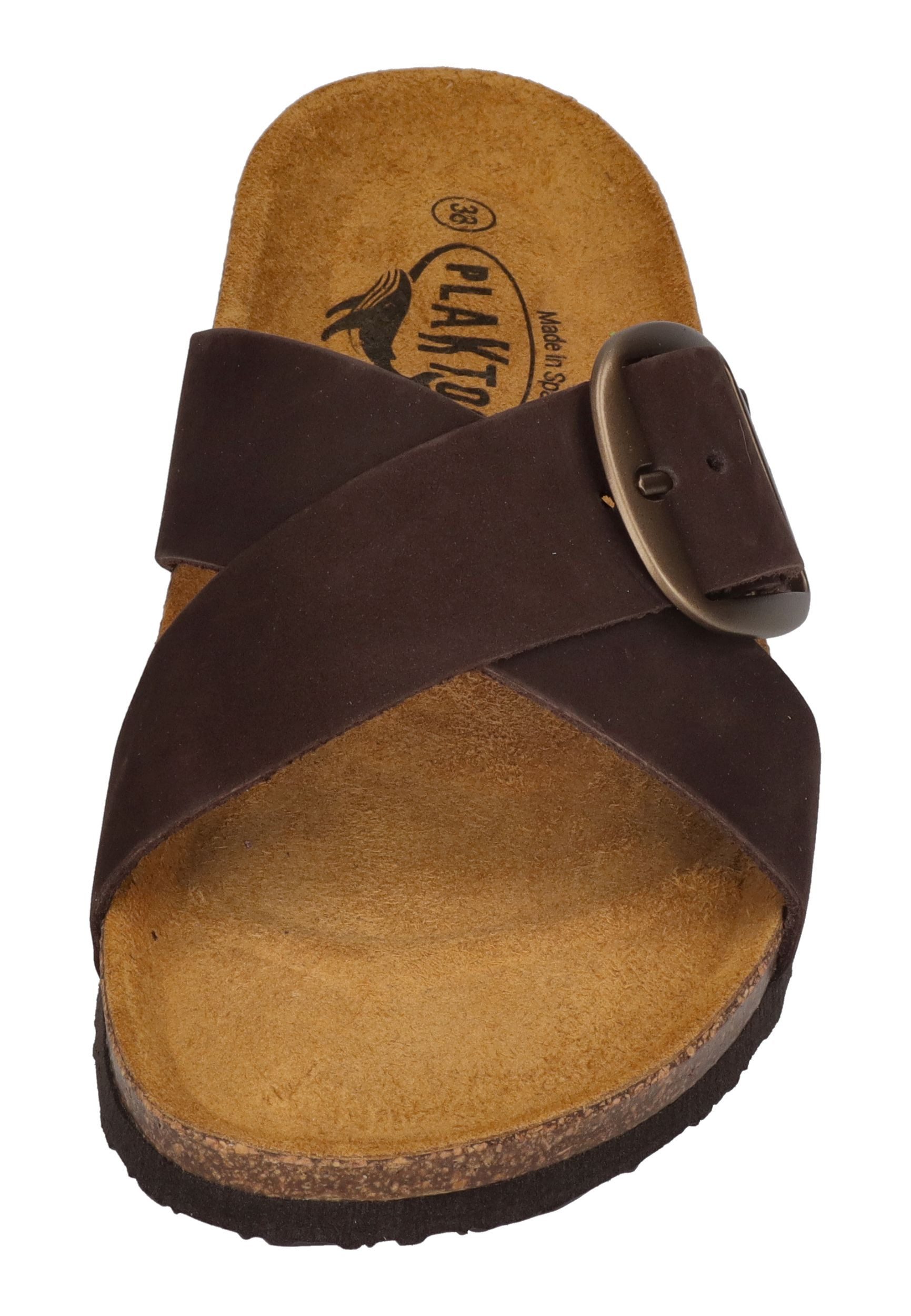 Plakton BRAMMA Pantolette Marron