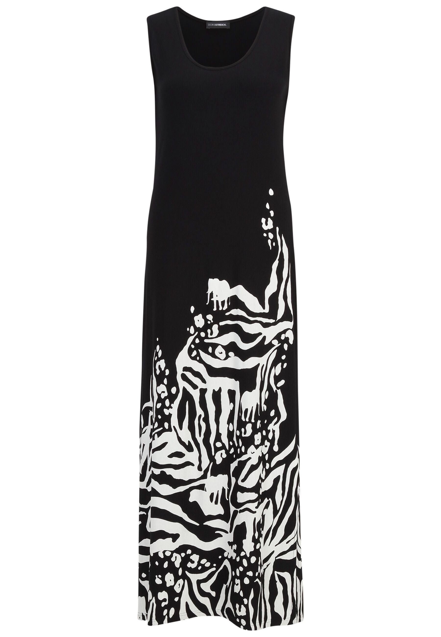 Doris Streich Jerseykleid (1-tlg) mit Animal-Print günstig online kaufen