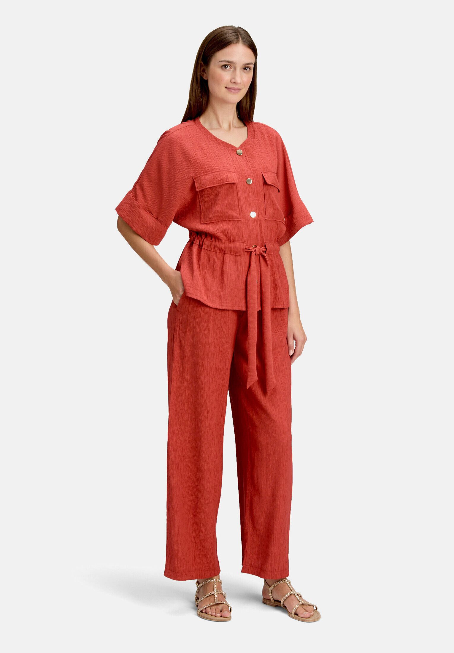 Betty&Co Schlupfhose Damen mit Struktur