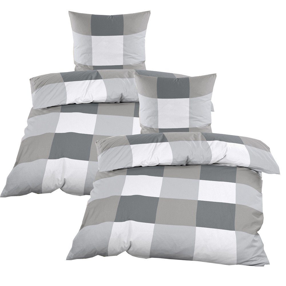 Casa Colori Bettwäsche Renforce Ganjahres Bettgarnitur günstig online kaufen